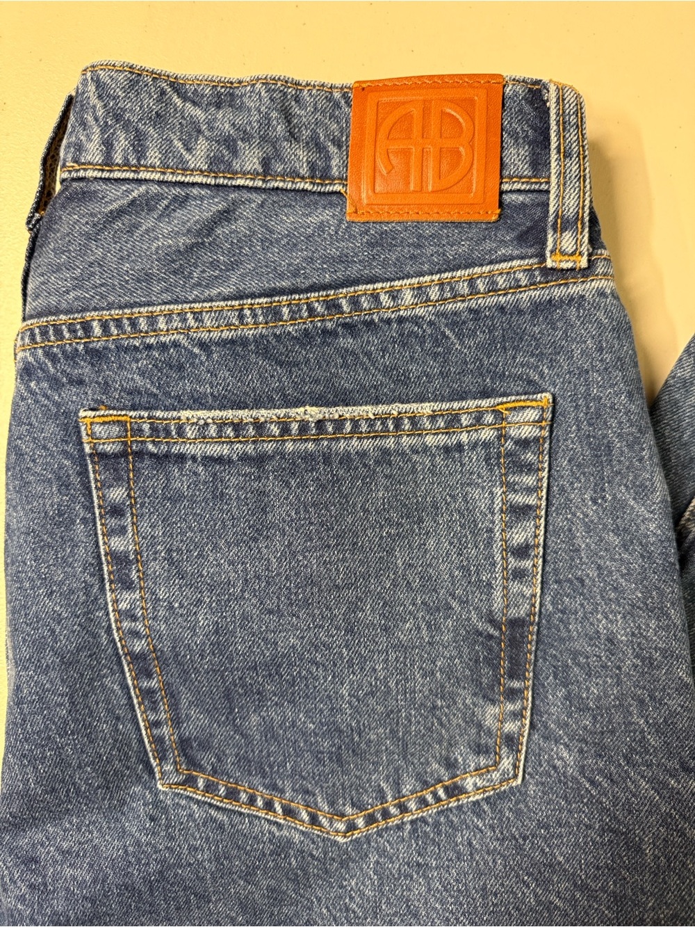 Anine Bing Roy Jean Standard Clean Indigo Denim size 29 - Retails $250 - Picture 6 of 9